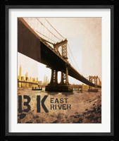 East River & Manhattan Bridge Fine Art Print