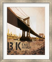 East River & Manhattan Bridge Fine Art Print