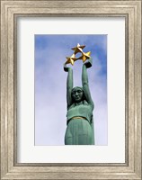The Freedom Monument for the Latvian War of Independence, Riga, Latvia Fine Art Print