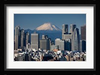 Tokyo, Shinjuku, City Skyline, Mount Fuji, Japan Fine Art Print