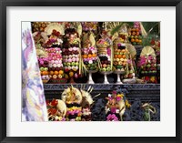 Hindu Full Moon Ceremony at Pura Gubug Temple, Indonesia Fine Art Print