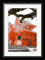 Temple, Koyason Region, Japan Fine Art Print