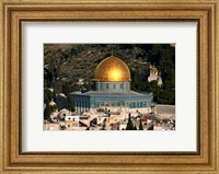 An elevated city view, Jerusalem, Israel Fine Art Print