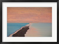 Israel, Dead Sea, Ein Bokek, Dead Sea, dusk Fine Art Print