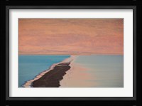 Israel, Dead Sea, Ein Bokek, Dead Sea, dusk Fine Art Print