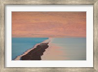 Israel, Dead Sea, Ein Bokek, Dead Sea, dusk Fine Art Print