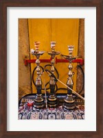 Sheesha pipes, Jerusalem, Israel Fine Art Print