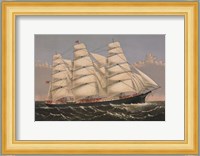 Clipper Ship "Three Brothers", ca. 1875 Fine Art Print