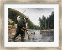 Fishing the Gallatin Fine Art Print