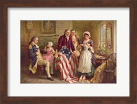 Betsy Ross, 1777 Fine Art Print