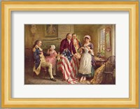 Betsy Ross, 1777 Fine Art Print