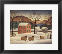 Winter Sheep II Fine Art Print