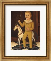 Boy with Horse Fine Art Print
