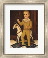 Boy with Horse Fine Art Print