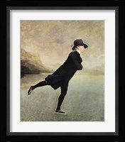 Reverend Walker Skating Fine Art Print
