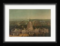 View of Washington City, c. 1869 Fine Art Print