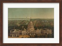 View of Washington City, c. 1869 Fine Art Print