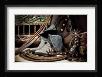 TC's Boots and Yuma Spurs (color) Fine Art Print