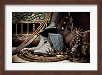 TC's Boots and Yuma Spurs (color) Fine Art Print