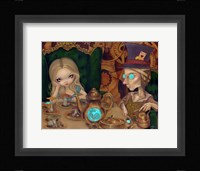 Alice and the Mad Hatter Fine Art Print