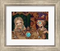 Alice and the Mad Hatter Fine Art Print
