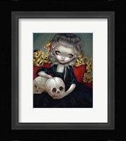 Les Vampires Les Cranes Framed Print