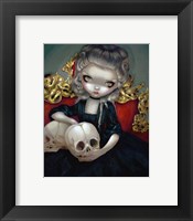 Les Vampires Les Cranes Framed Print