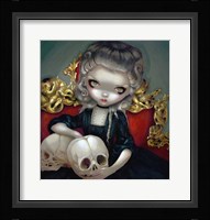 Les Vampires Les Cranes Framed Print