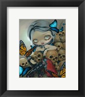 Butterflies and Bones Fine Art Print