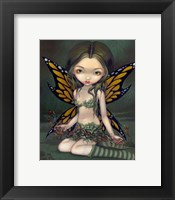 Fairy with Dried Flowers Fine Art Print