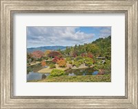 Yokuryuichi Pond, Shugakuin Imperial Villa, Kyoto, Japan Fine Art Print