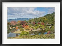 Yokuryuichi Pond, Shugakuin Imperial Villa, Kyoto, Japan Fine Art Print