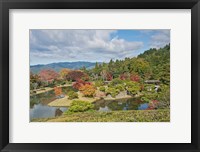 Yokuryuichi Pond, Shugakuin Imperial Villa, Kyoto, Japan Fine Art Print