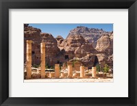 Great Temple, Petra, UNESCO Heritage Site, Jordan Fine Art Print