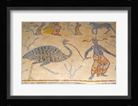 Mosaics, Moses Memorial Church, Mount Nebo, East Bank Plateau, Jordan Fine Art Print