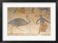 Mosaics, Moses Memorial Church, Mount Nebo, East Bank Plateau, Jordan Fine Art Print