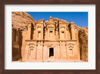 The Monastery or El Deir, Petra, UNESCO Heritage Site, Jordan Fine Art Print