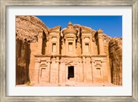 The Monastery or El Deir, Petra, UNESCO Heritage Site, Jordan Fine Art Print