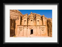 The Monastery or El Deir, Petra, UNESCO Heritage Site, Jordan Fine Art Print