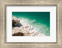 Jordan, Dead Sea, Salt on the sea shore Fine Art Print