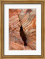 Sandstone Rock Formations, Petra, Jordan Fine Art Print