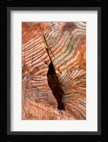 Sandstone Rock Formations, Petra, Jordan Fine Art Print