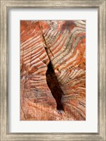 Sandstone Rock Formations, Petra, Jordan Fine Art Print