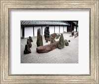 Stone Zen Garden, Kyoto, Japan Fine Art Print