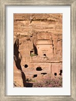 Uneishu Tomb, Petra, Jordan Fine Art Print