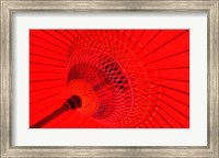 Red Radial, Japan Fine Art Print