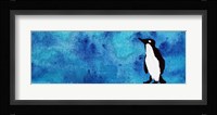 Blue Penguin II Framed Print