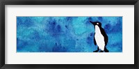 Blue Penguin II Framed Print