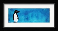 Blue Penguin III Framed Print