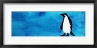 Blue Penguin IV Framed Print
